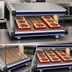 Thumbnail image #3 for Hatco Glo-Ray Designer Slant 36-Inch Single-Shelf Countertop Hot Food Merchandising Display Warmer