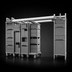 Thumbnail image #3 for Metro TOP-TRACK Super Erecta Double Deep Top-Track Mobile Unit Kit, 24-Inch Wide