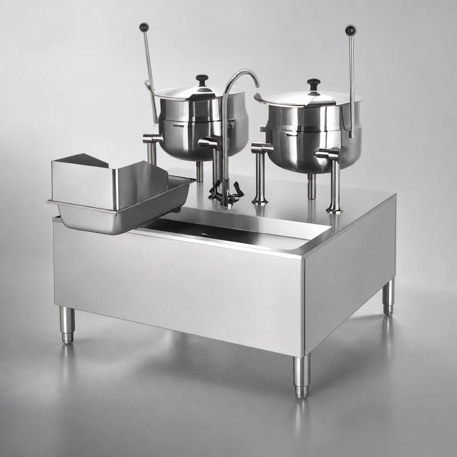 Factory-Assembled Kettle/Stand Combination
