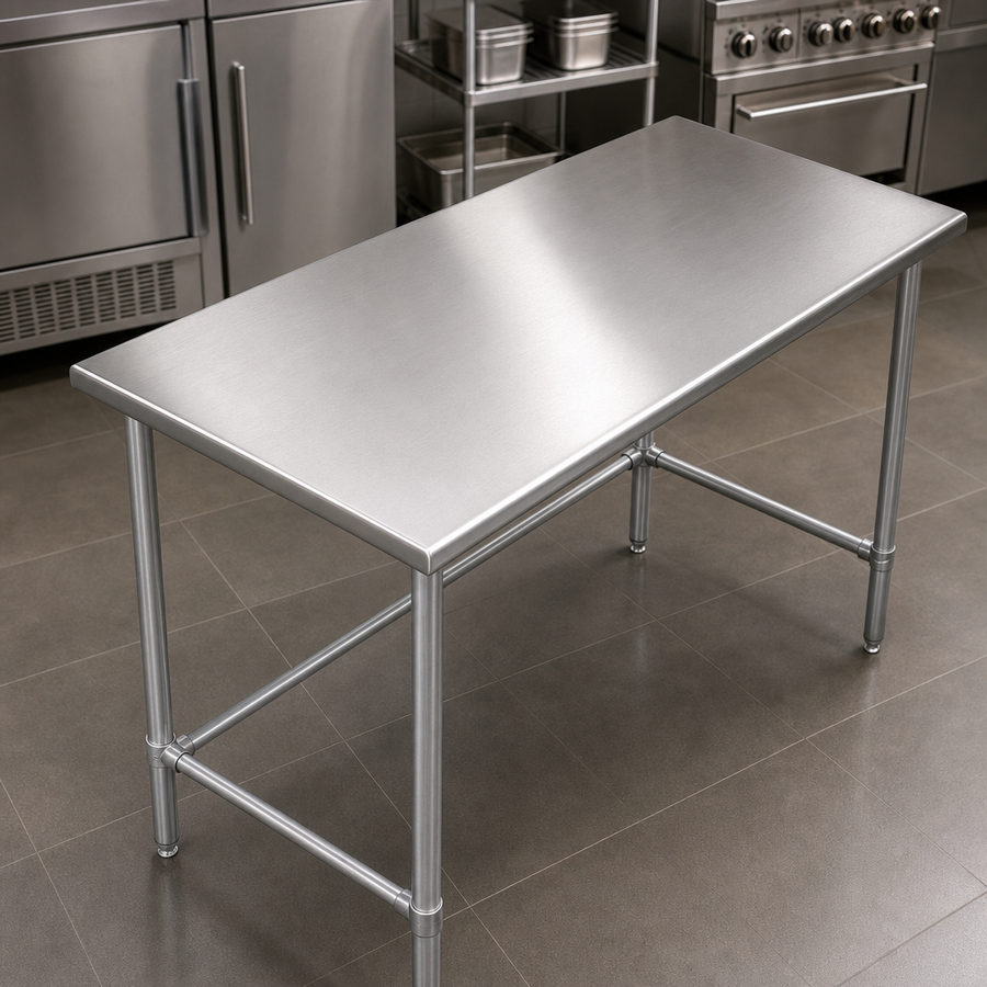 Reinforced Stainless Steel Top