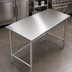 Thumbnail image #3 for 48 Inch x 24 Inch Stainless Steel Reinforced Work Table with Galvanized Legs