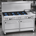 Thumbnail image #3 for Southbend Ultimate 60-Inch Gas Restaurant Range with 5 Burners, 24-Inch Griddle, Standard Oven and Convection Oven