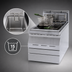 Thumbnail image #3 for Garland Designer Series 15-Inch Countertop Gas Fryer, Single Pot, 15 lb Capacity