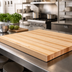 Thumbnail image #3 for Boos Block Northern Hard Rock Maple Edge Grain Kitchen Countertop, 144 x 32 x 1-1/2-Inch, Varnique Finish