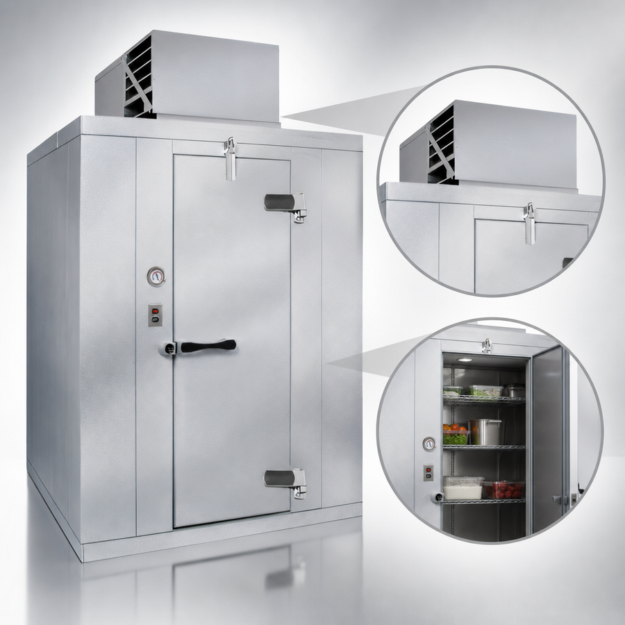 Top-Mounted Self-Contained Refrigeration