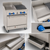 Thumbnail image #3 for Comstock-Castle 36-Inch Commercial Gas Range with 18-Inch Griddle, 18-Inch Char-Broiler, and Extra-Wide Oven