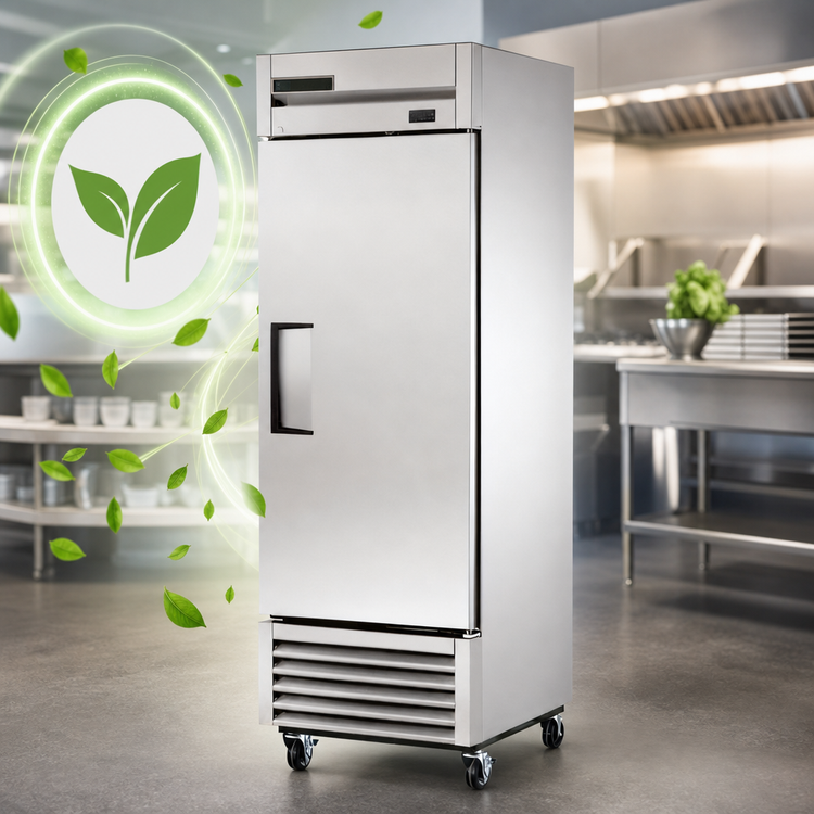 Product image #3 for True T-23F-HC One-Section Reach-In Solid Swing Door Freezer