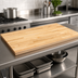 Thumbnail image #3 for Boos Block Northern Hard Rock Maple Blended Edge Grain Kitchen Countertop, 144 x 36 x 1-1/2 Inches, Oil Finish