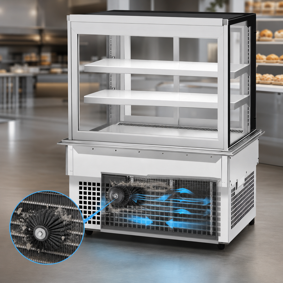 Self-Cleaning Condenser