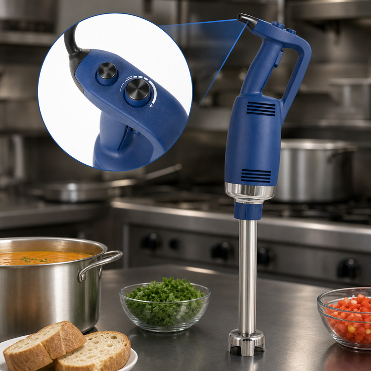 Product image #3 for Globe GIB500-12 Variable Speed Immersion Blender with 12-Inch Removable Stainless Steel Shaft