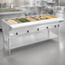 Thumbnail image #3 for BevLes Electric Dry Heat Steam Table with 5 Open Pan Wells, 72-Inch Wide, 208-230V