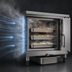 Thumbnail image #3 for AccuTemp Evolution E34403D120 3-Pan Electric Connectionless Boilerless Convection Countertop Steamer, 440V/3-Phase