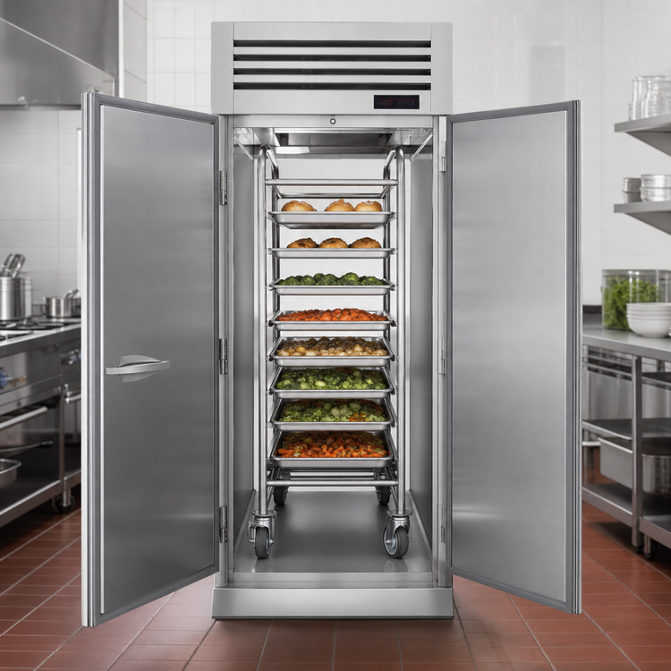 Product image #4 for Turbo Air PRO Series One-Section Roll-Thru Heated Cabinet, 42 Cu. Ft., 115V