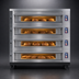 Thumbnail image #3 for Marra Forni ELST55-36/4 Four-Deck Electric Stackable Deck Oven with 55 x 36-Inch MarraStone Cooking Surface