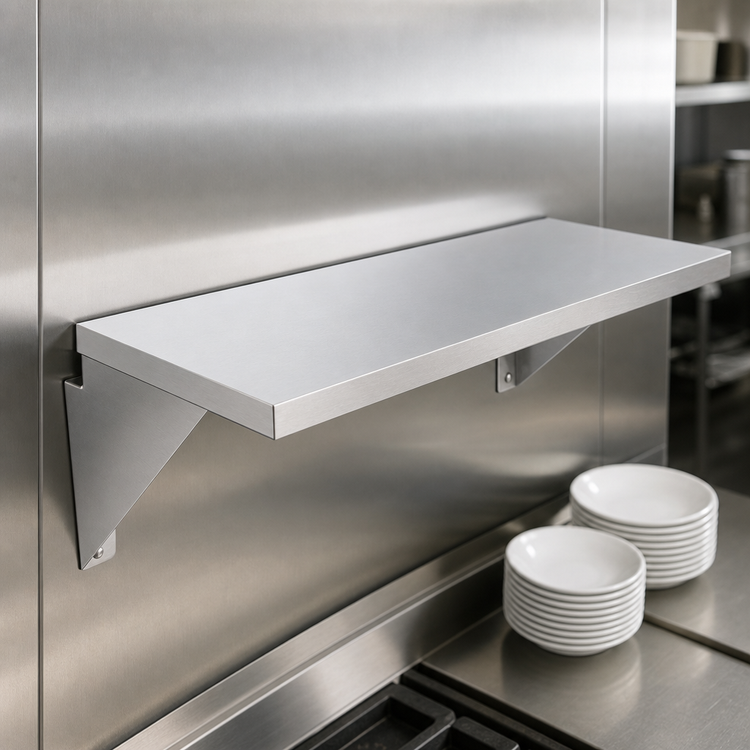 Product image #3 for Vulcan 72-Inch Stainless Steel Plate Rail