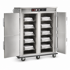 Thumbnail image #3 for FWE / Food Warming Equipment Co., Inc. BT-Series BT-200 Electric Double-Door Banquet Cart Holding Cabinet, 160-200 Covered Plates, Stainless Steel