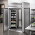 Thumbnail image #3 for True Spec Series Two-Section Roll-Thru Refrigerator with Front and Rear Solid Swing Doors, Stainless Steel Front, Aluminum Sides
