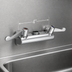 Thumbnail image #3 for equip 4-Inch Wall Mount Mixing Faucet, Less Nozzle, Ceramic Cartridges, Wrist Action Handles