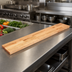 Thumbnail image #3 for John Boos 10-Foot Steam Table Cutting Board, 120-Inch x 8-Inch, 1-1/4-Inch Thick, Edge Grain Maple