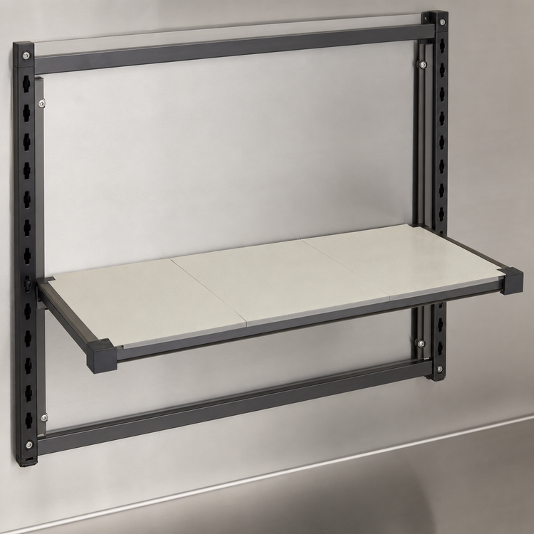 Product image #3 for Camshelving Elevation Series 18" x 48" Solid Wall-Mounted Shelf Kit