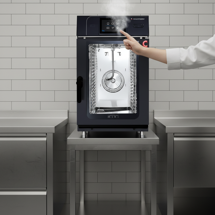 Product image #2 for Convotherm 10.10ET BLK MINI Half-Size Electric Boilerless Combi Oven with easyTouch Controls