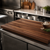 Thumbnail image #3 for John Boos Boos Block 48 x 38-Inch American Black Walnut Kitchen Countertop with Varnique Finish