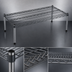 Thumbnail image #3 for EagleGard 36 Inch x 24 Inch Wire Dunnage Rack Platform Shelf with 14 Inch Posts and Hybrid Epoxy Finish