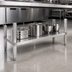 Thumbnail image #3 for Stainless Steel Undershelf for 96 Inch W x 18 Inch D Work Table