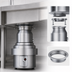 Thumbnail image #3 for InSinkErator SS-500 5 HP Large-Capacity Stainless Steel Food Waste Disposer Package with AquaSaver AS-101, Trough Mount, 6-5/8-Inch Inlet