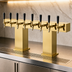 Thumbnail image #3 for Perlick Extra High 20-Faucet Countertop Bridge Tee Glycol-Cooled Draft Beer Tower, Tarnish-Free Brass Finish