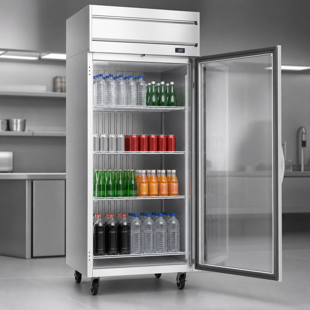 Wide Right-Hand Glass Door