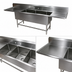 Thumbnail image #3 for John Boos Pro-Bowl 3-Compartment Sink with Dual Drainboards, 16