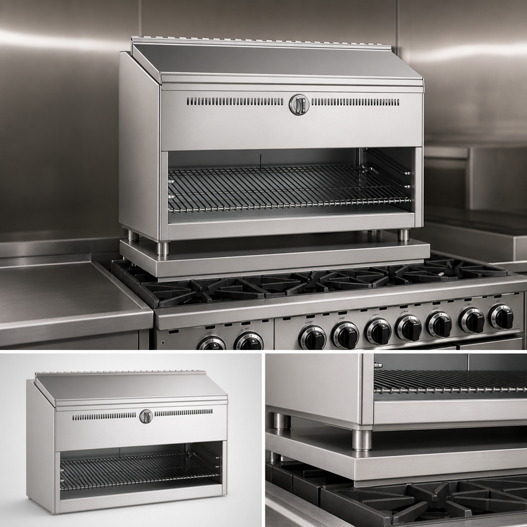 Product image #3 for Bistro 36-Inch Gas Range-Mount Cheesemelter with Infrared Burners