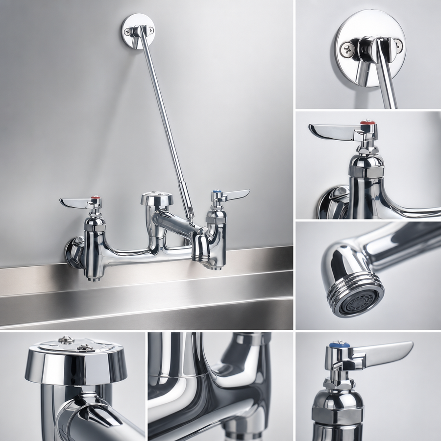 Polished Chrome Plated Brass Body