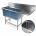 Thumbnail image #3 for John Boos Pro-Bowl 2-Compartment Commercial Sink with Right Drainboard, 58-3/16 Inch Wide