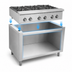 Thumbnail image #3 for Open-Top, Open-Front Stainless Steel Cabinet Base for 36-Inch Gas Countertop Ranges