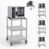 Thumbnail image #3 for RATIONAL Stand I Mobile Oven Stand for XS Cooking Systems with Swivel Casters