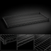 Thumbnail image #3 for Stand-Outs QuadTruss Decorative Wire Shelf, 72 x 18 Inches, Black Epoxy
