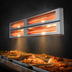 Thumbnail image #3 for Hatco Glo-Ray® Max Watt Lighted Dual Infrared Strip Heater, 42 Inch, 6 Inch Spacer