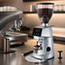 Thumbnail image #3 for Fiorenzato Electronic On-Demand Commercial Espresso Grinder with 64mm Hardened Steel Burrs and 3.3 lb. Hopper