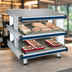 Thumbnail image #3 for Hatco Glo-Ray Designer Slant Dual Shelf Countertop Hot Food Display Warmer
