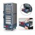 Thumbnail image #3 for Metro C5 3 Series Moisture Heated Holding and Proofing Cabinet, Full Height, Dutch Clear Doors, Gray, Mobile, 120V