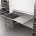 Thumbnail image #3 for John Boos Pro-Bowl 2-Compartment Platter Sink with Right Drainboard, 56-3/16