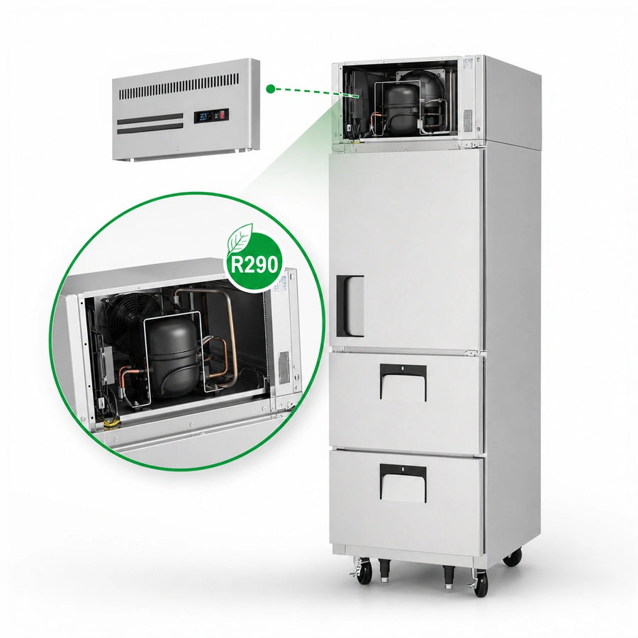Top-Mounted Self-Contained Refrigeration