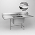 Thumbnail image #3 for Eagle Group S16 Series 1-Compartment Stainless Steel Sink, 29 x 27 Inches, 20 x 20 x 14 Bowl