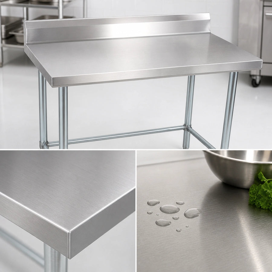 18-Gauge 430 Stainless Steel Top