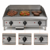 Thumbnail image #3 for Toastmaster TMGE36 Electric Countertop Griddle, 36-Inch W x 21-Inch D Cooking Surface, 3-Section, 208/240V