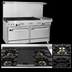 Thumbnail image #3 for Southbend Ultimate 60-Inch Gas Restaurant Range with 4 Open Burners, 36-Inch Charbroiler, Convection Oven, and Cabinet Base