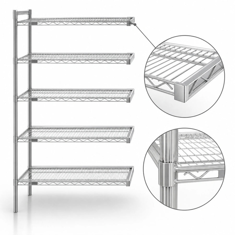 Patented QuadTruss® Shelves