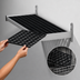 Thumbnail image #3 for Fermod Vented Wall Shelving Unit, 26 Inch Wide x 18 Inch Deep, Aluminum